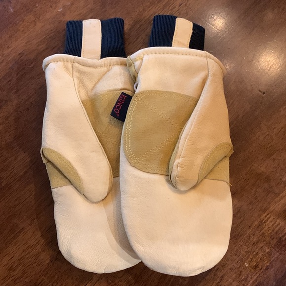 Kinco-Lined Heavy-Duty Premium Grain and Suede Pigskin Mittens, size Large - Picture 2 of 2